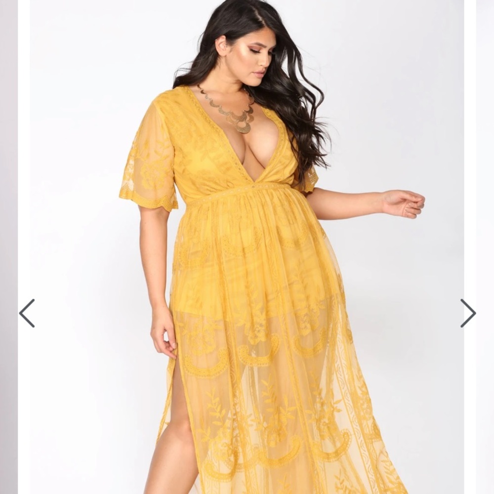 Fashion Nova Jumpsuit Lace Dress